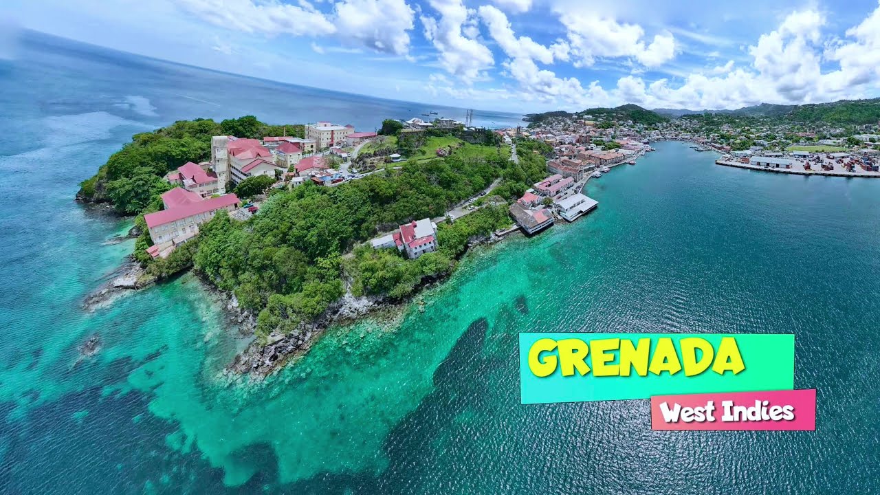 Grenada-4K cinematic drone shots of Grenada.