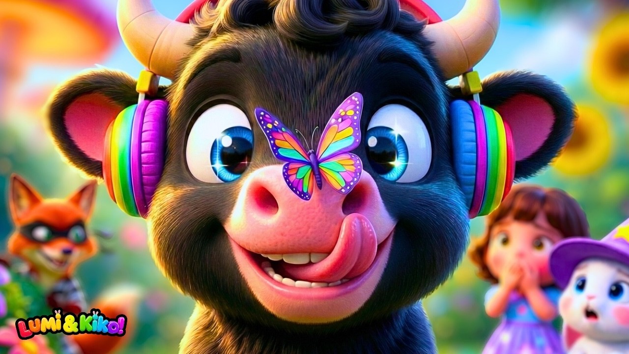 Bebê do Boi da Cara Preta 🐮 | Música Infantil Divertida | Lumi e Kiko