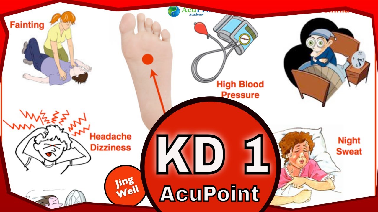 KD 1 Acupuncture Point (Functions & Location)