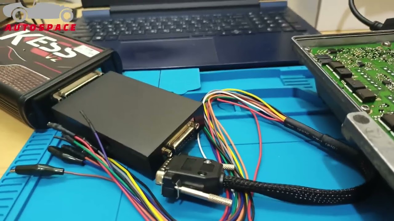 How to read and write ECU using Kess V2قراءة و كتابة كمبيوتر السيارة Visteon DCU102