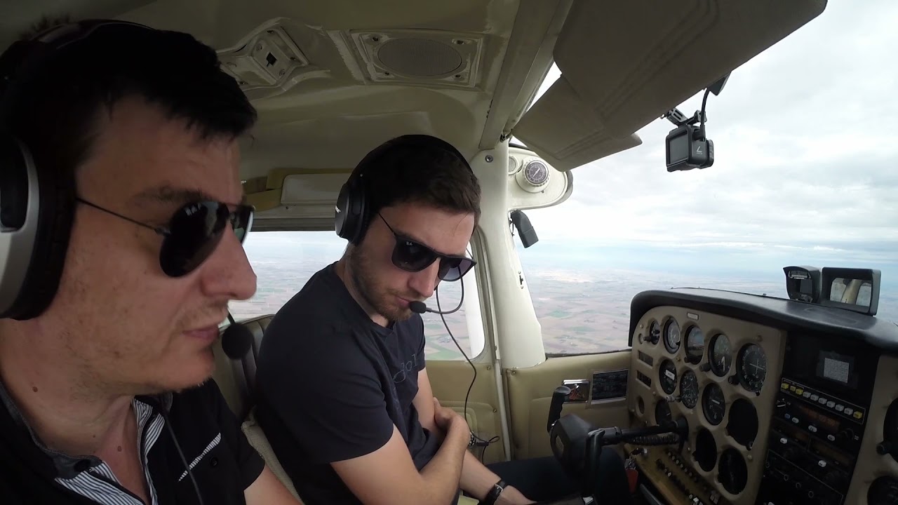VFR Royan-Lognes. Cessna 172