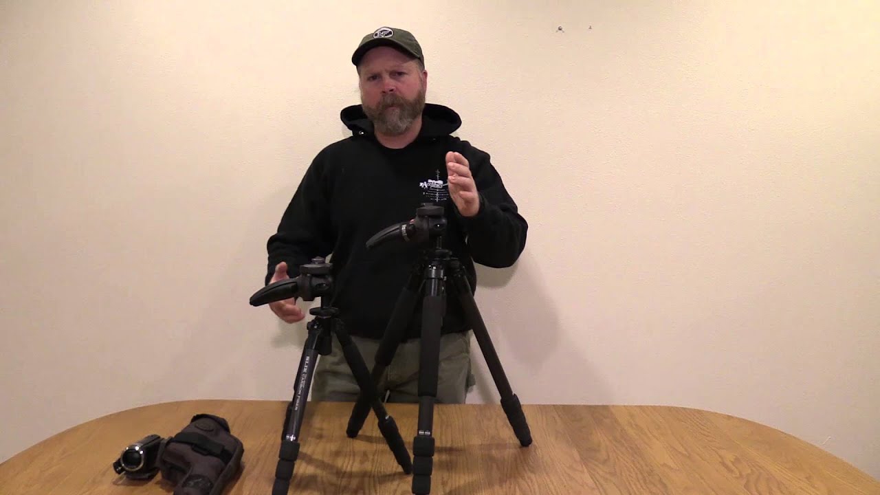 Long Range Gear/ What's In My Pack? Episode 3: Tripods (Slik 624CF & Slik 824CF)