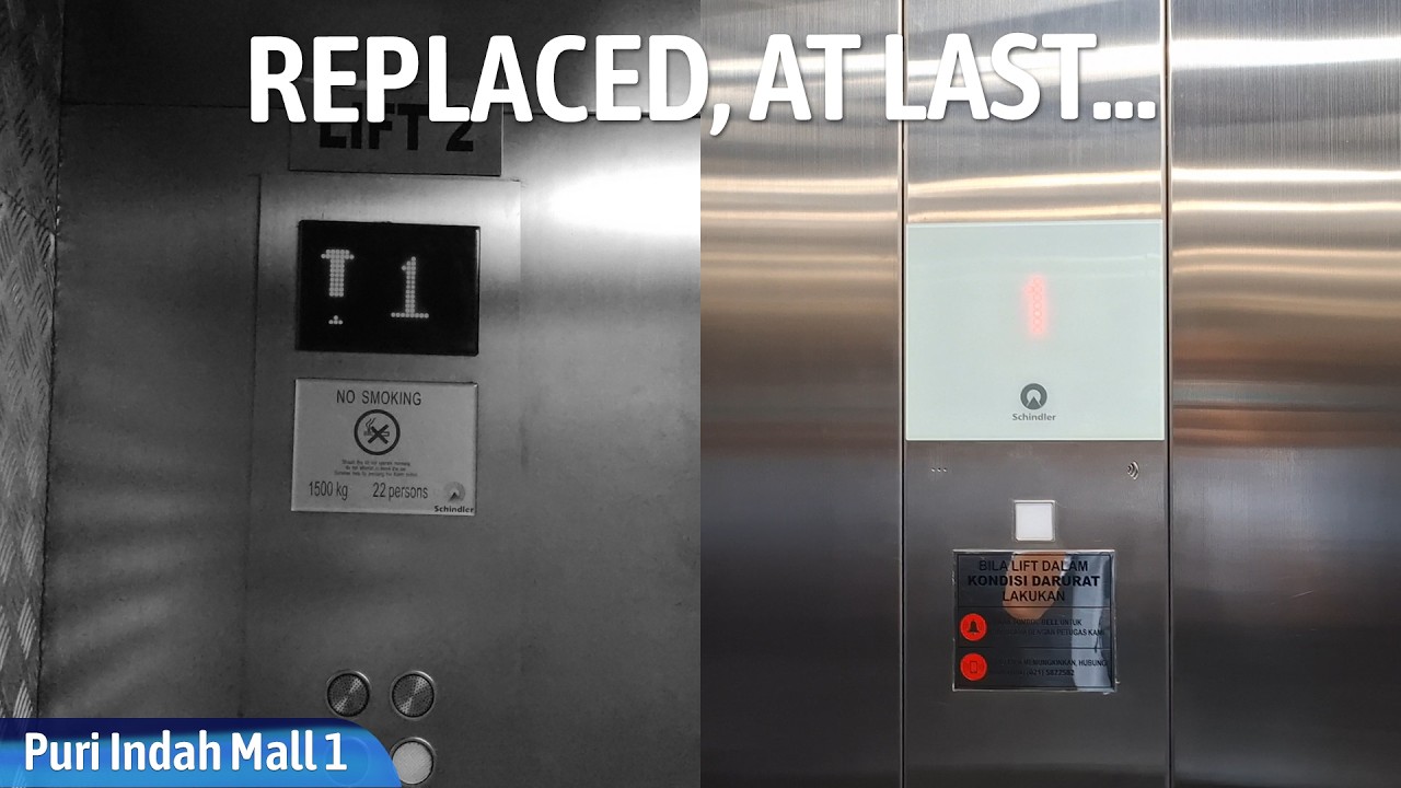 NEWLY REPLACED! | Schindler Service Elevator - Puri Indah Mall 1 (East)