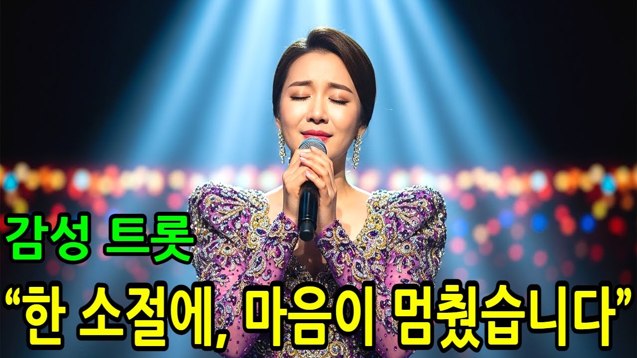 감성 트롯｜한 소절에, 마음이 멈췄습니다