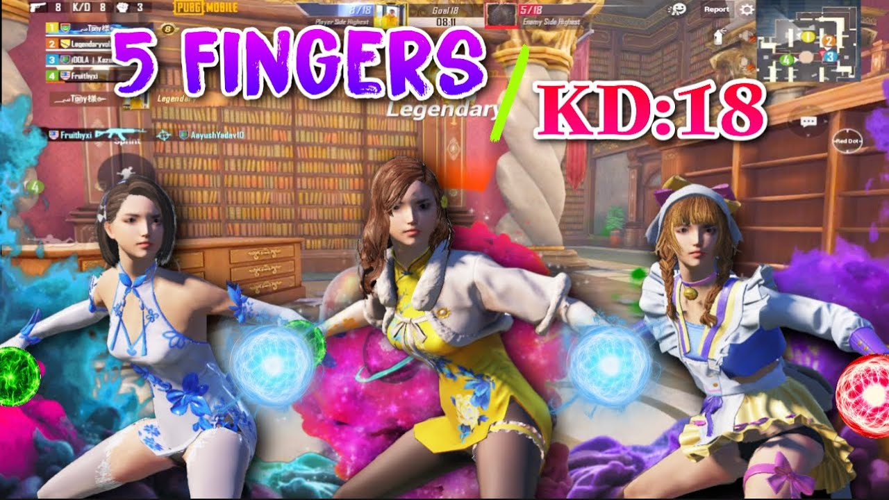 They Can't Beat Me 🔥 3 Queens Of GunGame - No Death/ KD:18