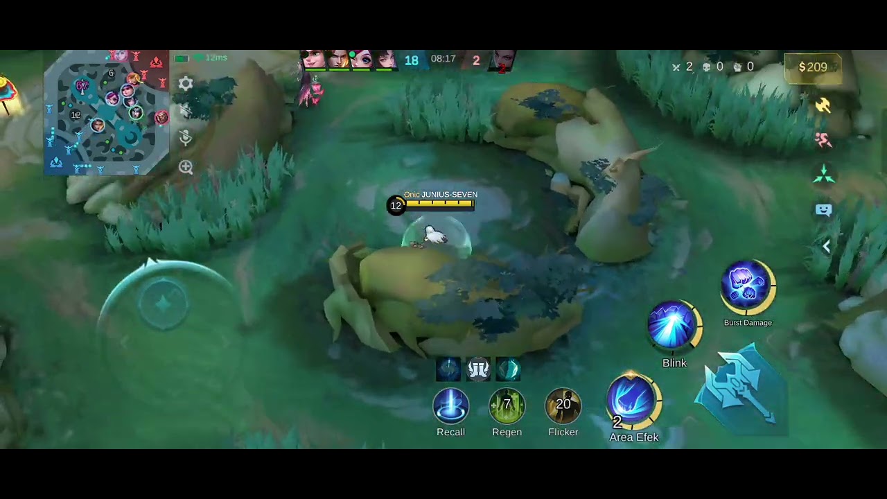 SOLO RANK | META TER ANEH | BADANG FULL DAMAGE COUNTER FUNNY DAN BALMOND