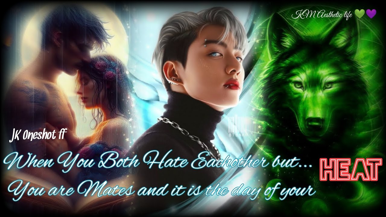 Fated Mates || When you both hate eachother but you're in heat  || JK Werewolf ff ||