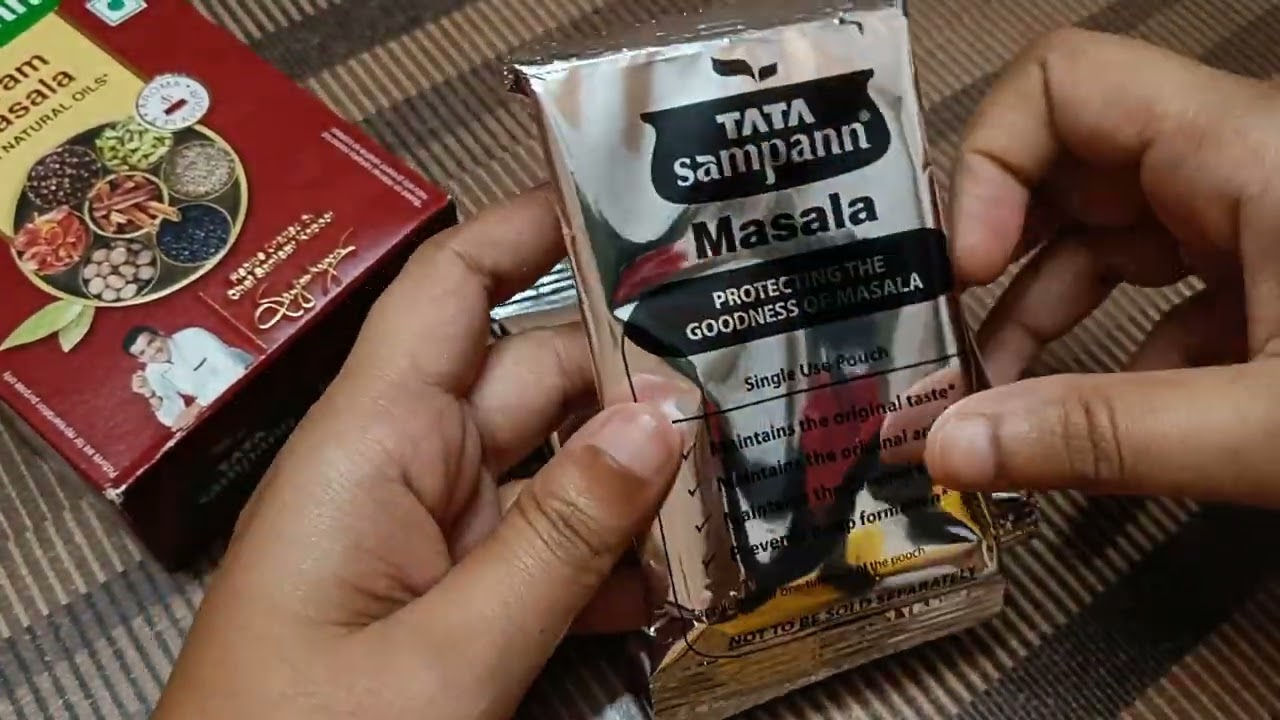 Tata Sampann Garam Masala Review | Garam Masala with Natural Oils good or bad?