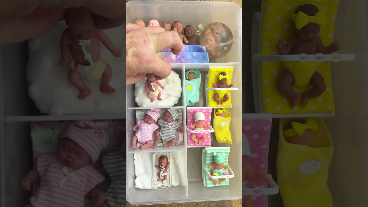 Mini Silicone Baby Dolls