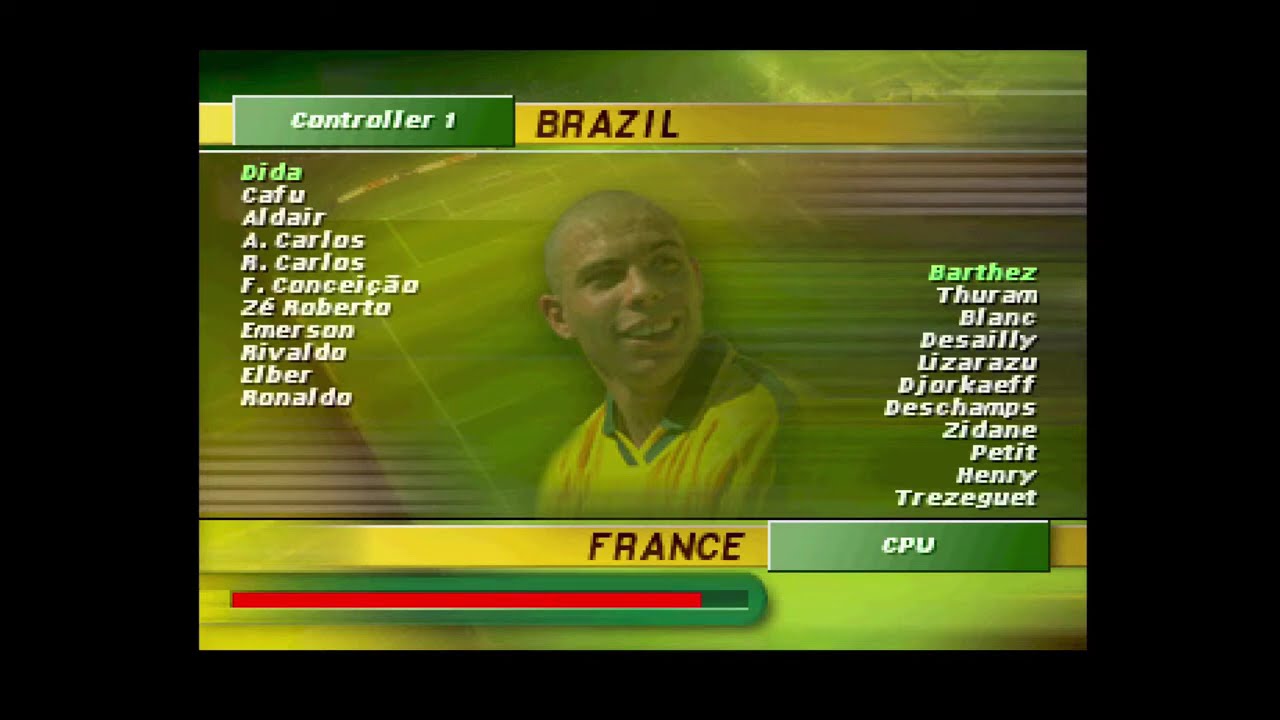 Ronaldo V-Football (PS1 Version) - Arcade Cup Longplay