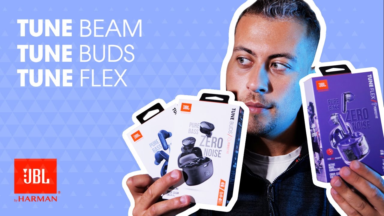 Unboxing JBL Tune Buds, JBL Tune Beam, JBL Tune Flex