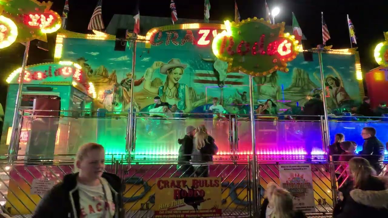John Holdsworths Crazy Bull's Offride Pov @ Ilkeston Charter Fair 19/10/2024
