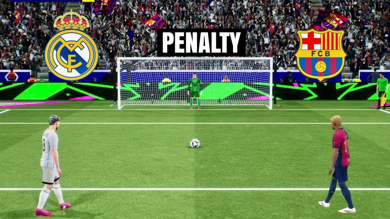 FC Barcelona vs Real Madrid Penalty Shootout | RMA vs FCB | Highlights