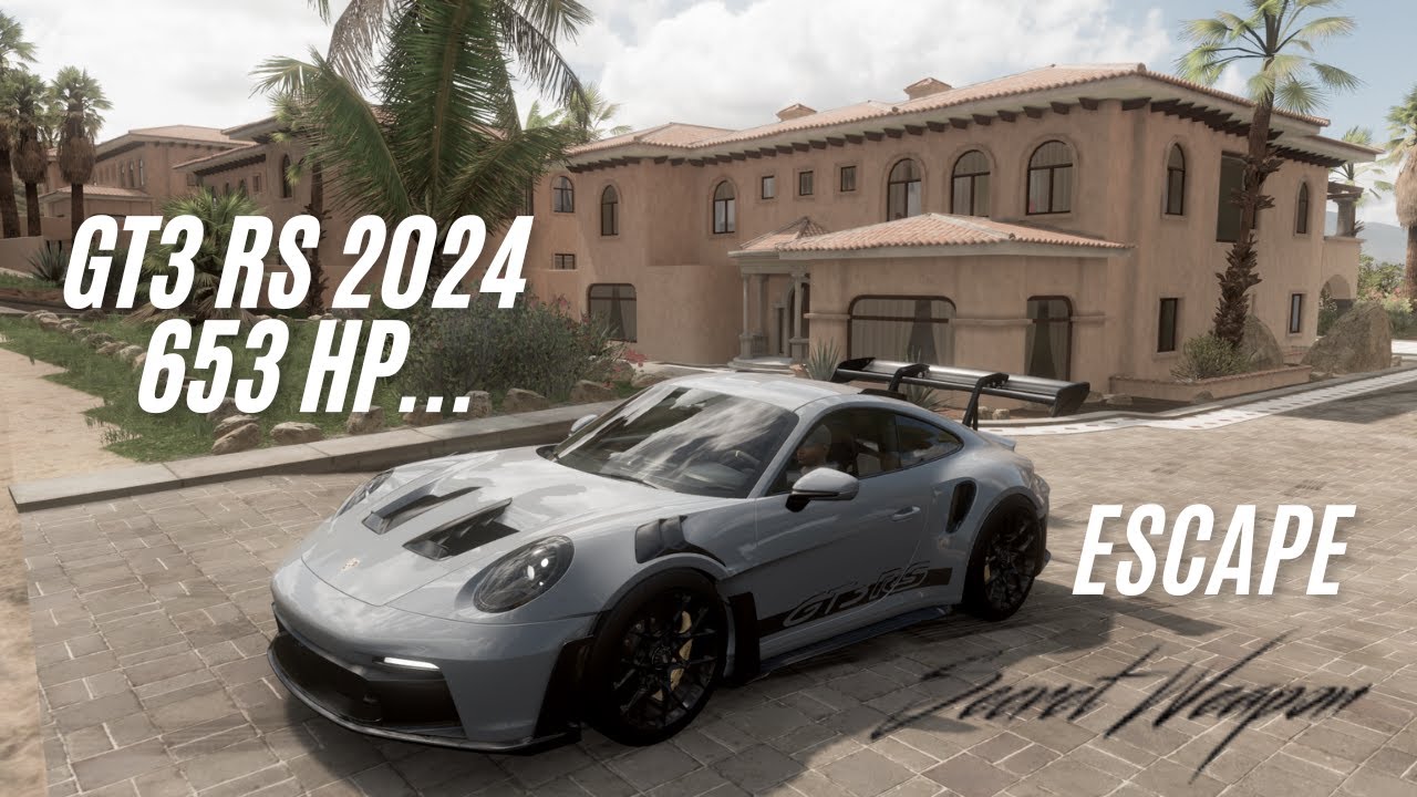 Role De GT3 RS 2024 653HP Escape Secret Weapon... Moendo Tudo