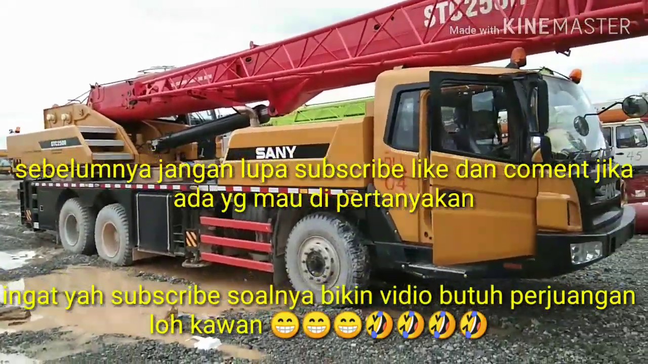 Cara masukan PTO SANY 25 ton