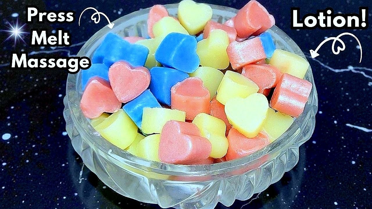 Solid Lotion Hearts Drops Hand & Body Care Non Greasy & Nourishing Free Recipe