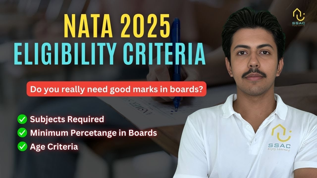 NATA 2025 Eligibility Criteria: Everything You Need to Know