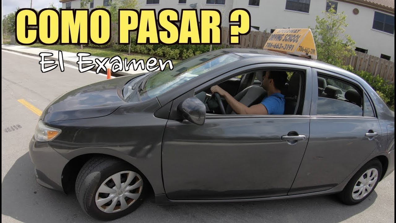 Examen  de Condución Tips para Pasar y Estar menos Nervioso.