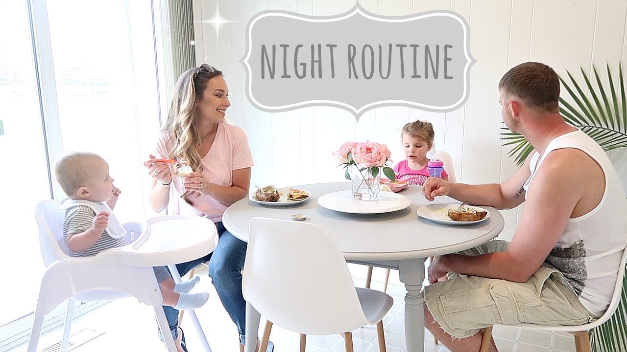 Family Of 4 Night Routine With A Toddler And Baby | 2018 | Jerah Alaine