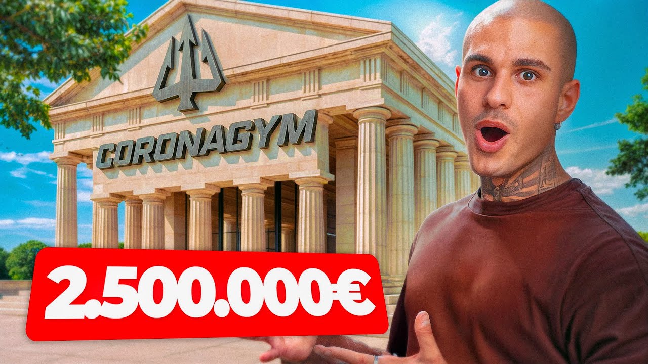 ON OUVRE NOTRE SALLE DE SPORT à 2.5 MILLIONS D’EUROS ! (Projet d’une vie)