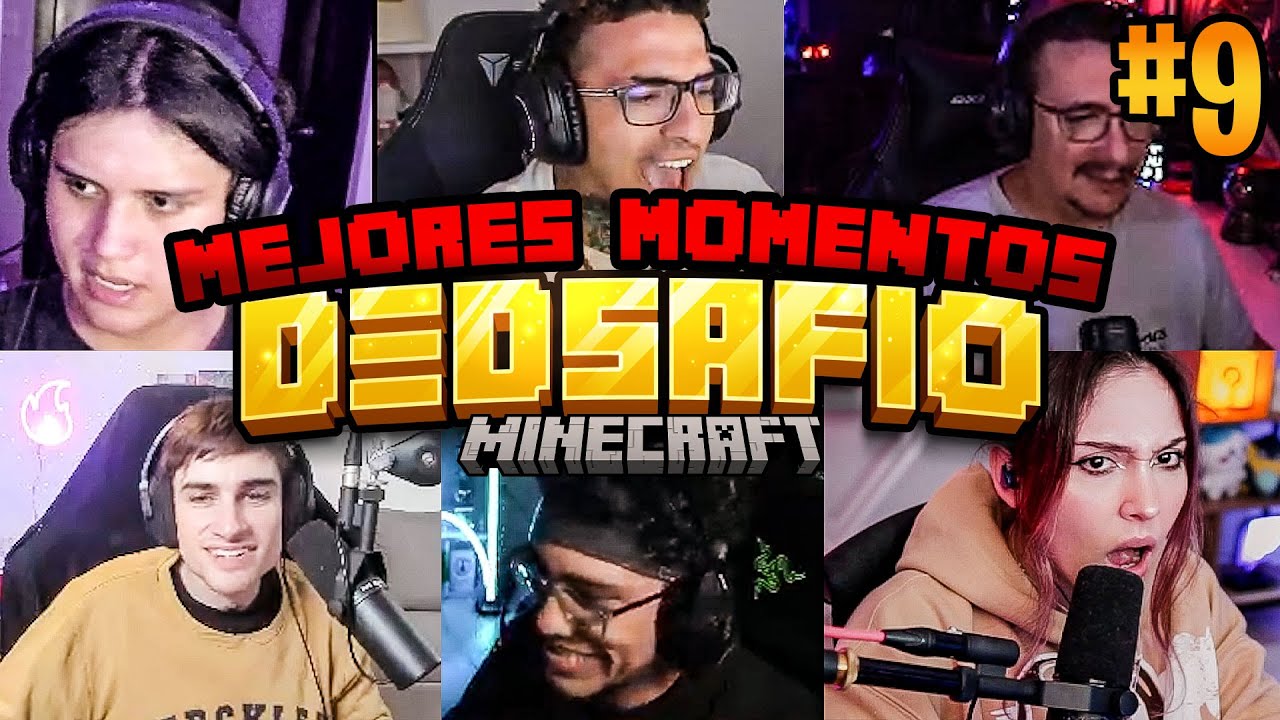 MEJORES MOMENTOS EN DEDSAFIO MINECRAFT 3 DIA 9