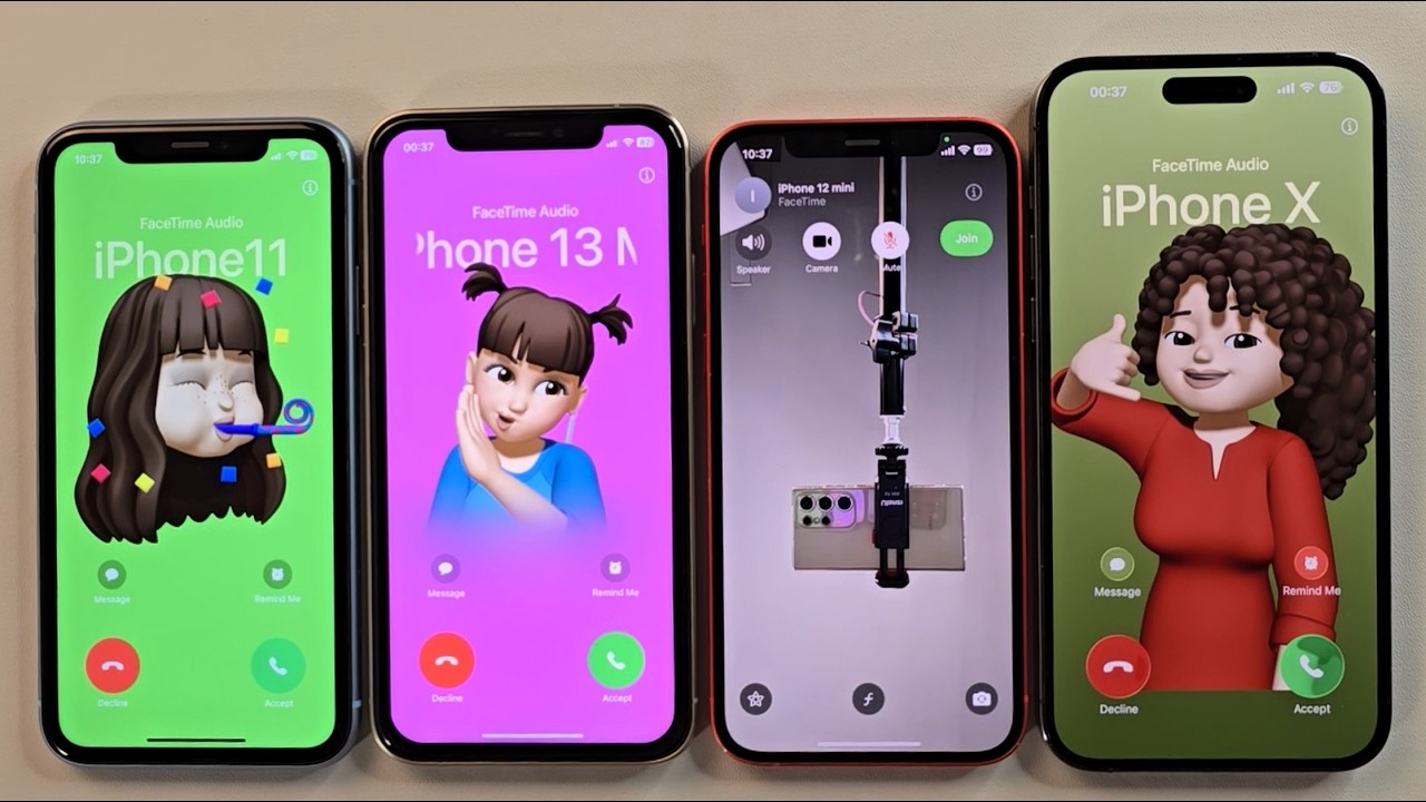 Facetime Incoming call &Outgoing call iPhone 16pro iPhone Xr iPhone 12 iPhone 14Pm