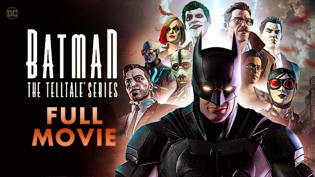 The Batman Telltale Movie - Season 1 & 2 Full Gameplay | No Commentary | Batman
