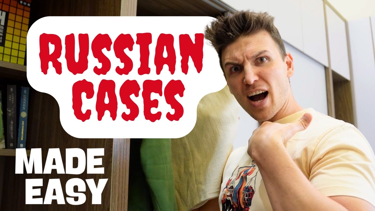 Learn Russian Cases Naturally 🇷🇺 | 5 Words, Real Sentences in Slow Russian