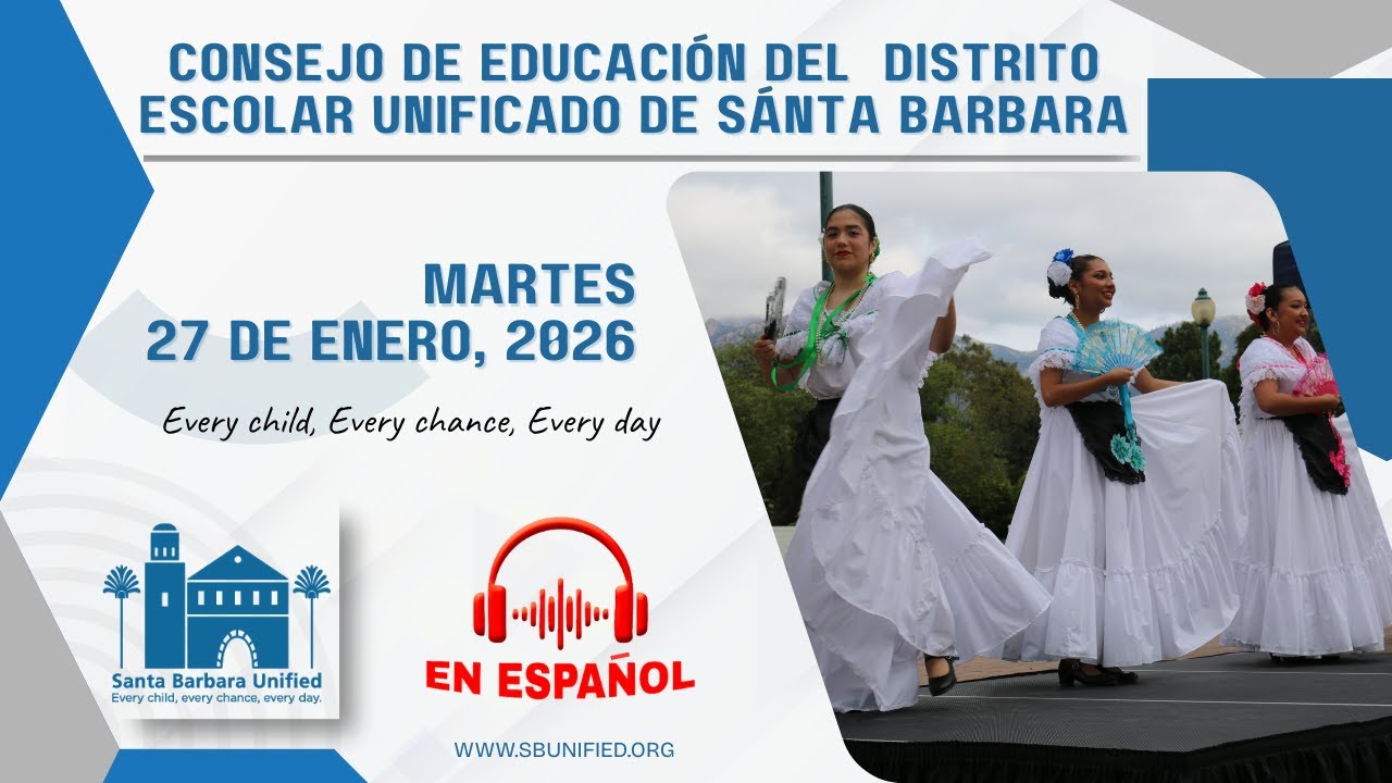 Reunión del Consejo de Educación - Martes 27 de Enero,  2026