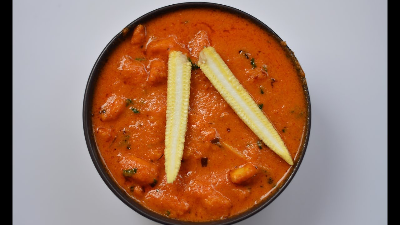 बेबी कॉर्न बनाने का तरीका | Baby Corn Butter Masala banane ka tarika in Hindi | @ Aapki Rasoi