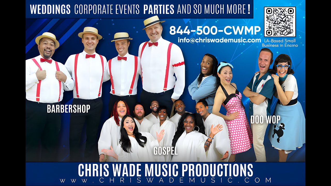 CWMP Singing Groups, Los Angeles 30sec ad with jingle