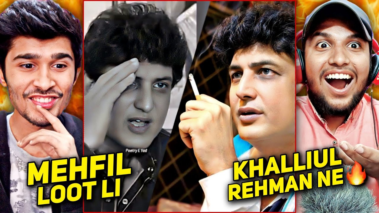 Khalil-ur-Rehman Qamar Trending Shayari+ Edits Reaction 😍💔 | Dangerous Shayari | Garam Samosa