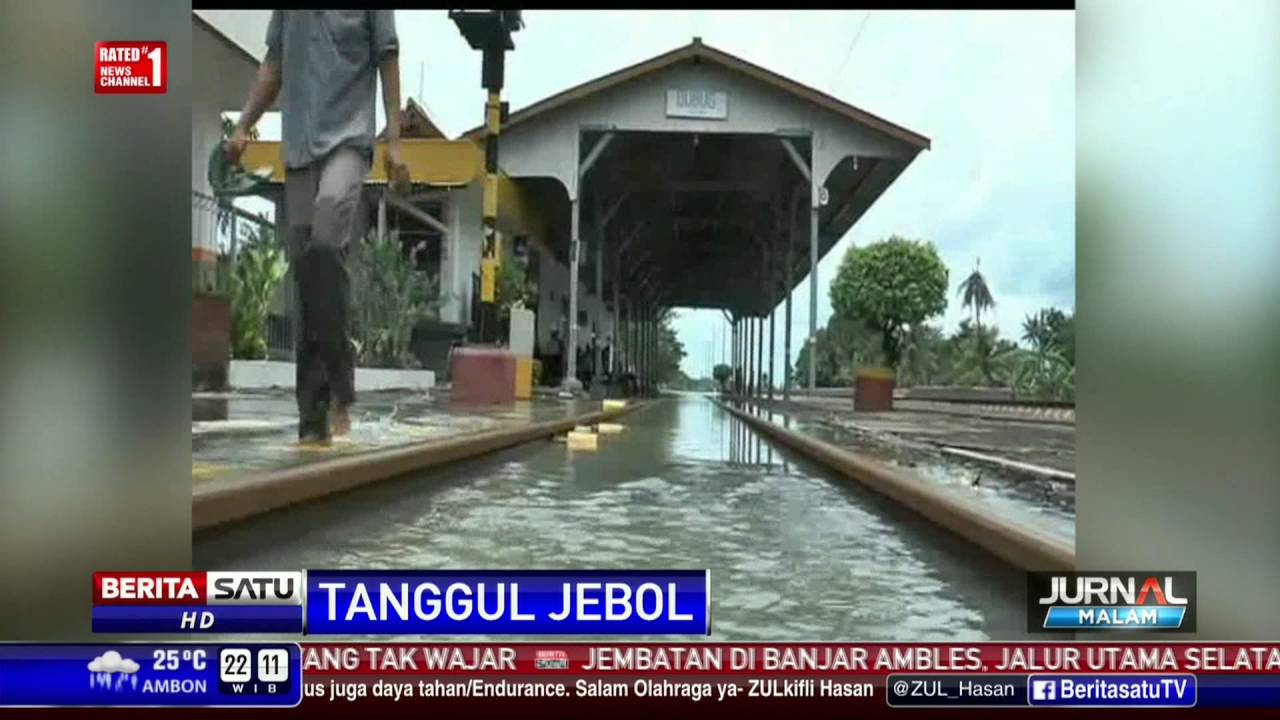 Banjir Grobogan Meluas, Stasiun Gubug Terendam