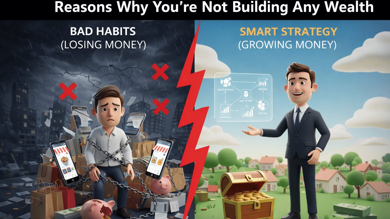 Reasons Why You’re Not Building Any Wealth | Personal Finance, Financial Education & Investment