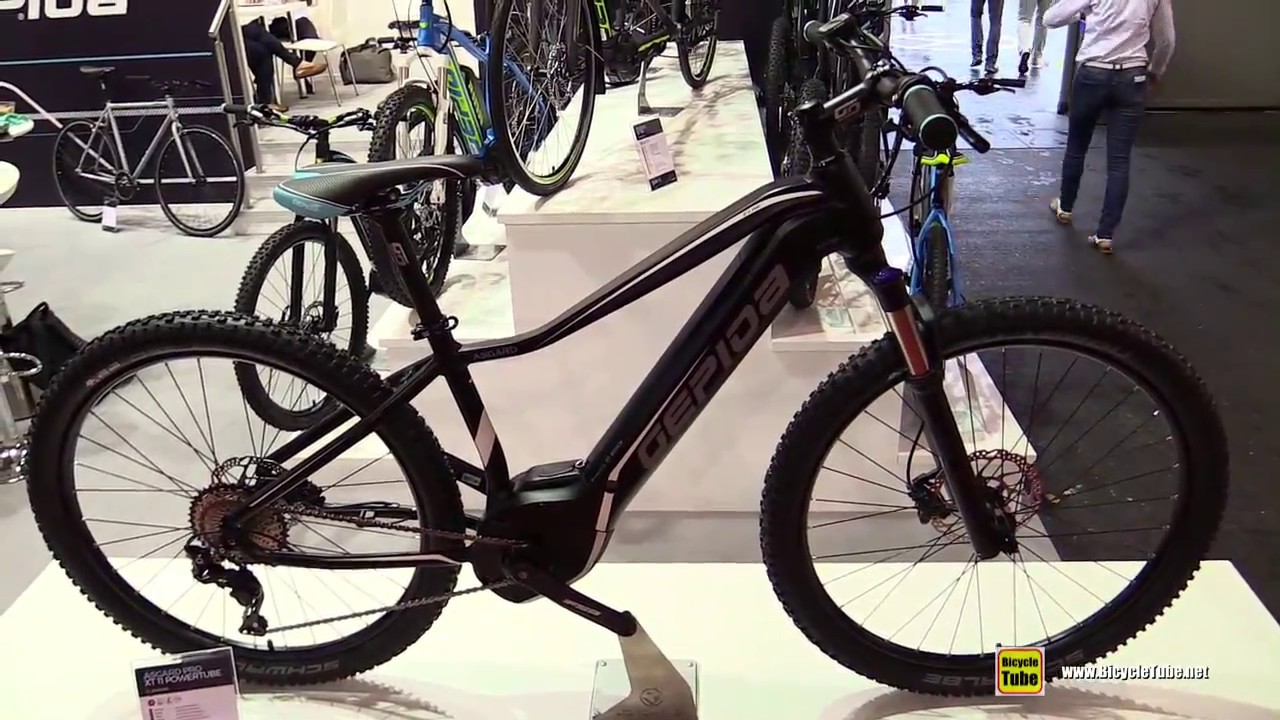 2018 Gepida Asgard Pro electric Mountain Bike - Walkaround - 2017 Eurobike