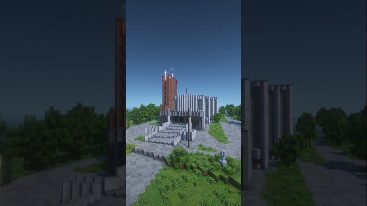 Kutno w Minecraft! #bte #minecraft #buildtheearth #minecraftbuilding #kutno #kutnowskidomkultury