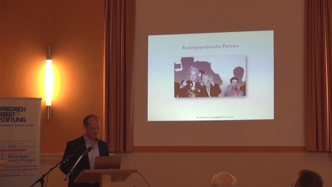 Rechtspopulismus im Fokus – Die Wählerklientel rechtspopulistischer Parteien - Dr. Carl Berning
