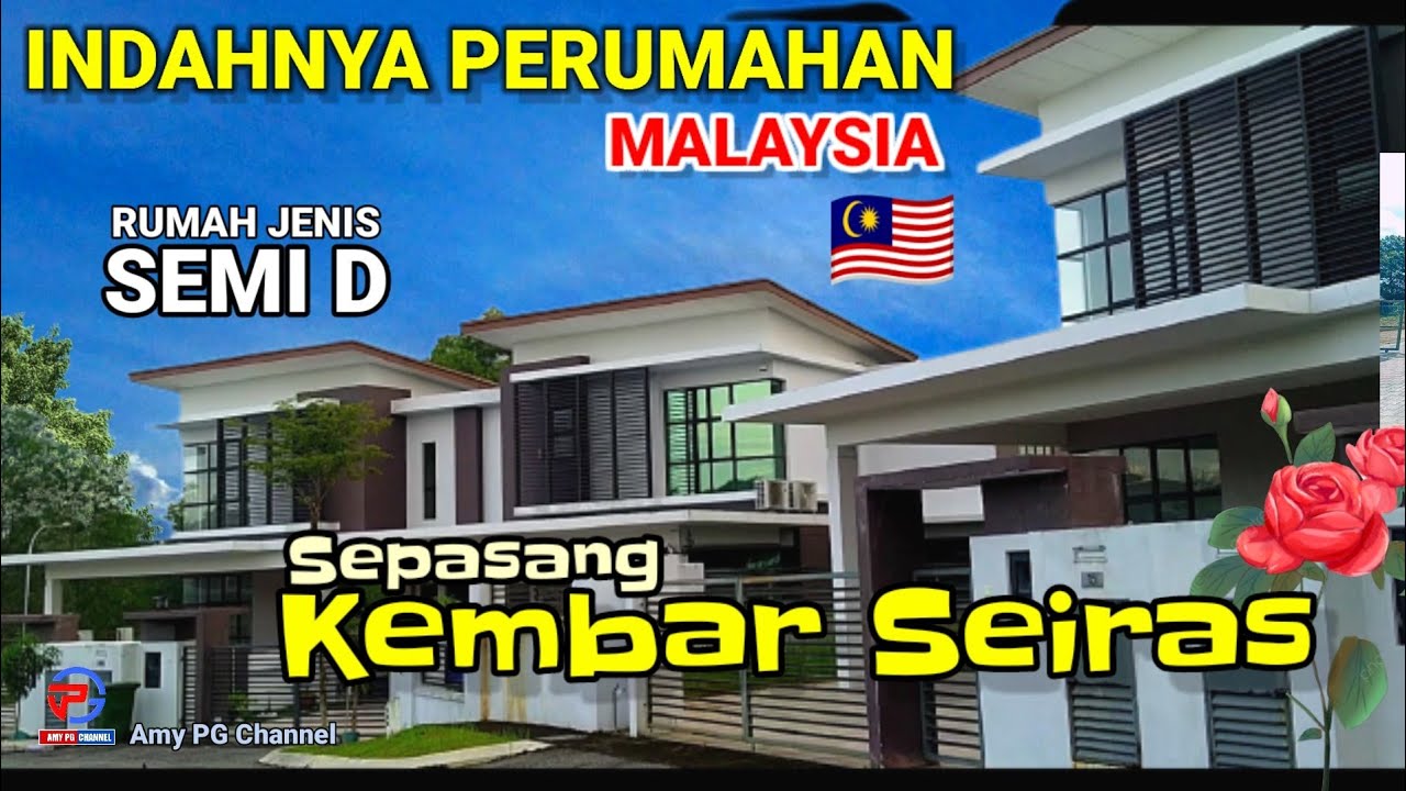 Terkini‼️SUASANA PERUMAHAN 🇲🇾 DI MALAYSIA 2022-Keindahan Rumah Berkembar Jenis Semi D