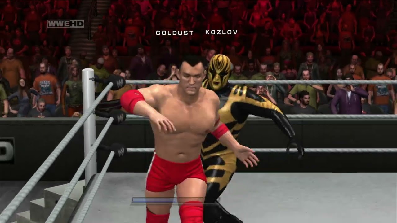WWE Smackdown vs Raw 2011 - PS3 Gameplay - Vladimir Kozlov vs Goldust