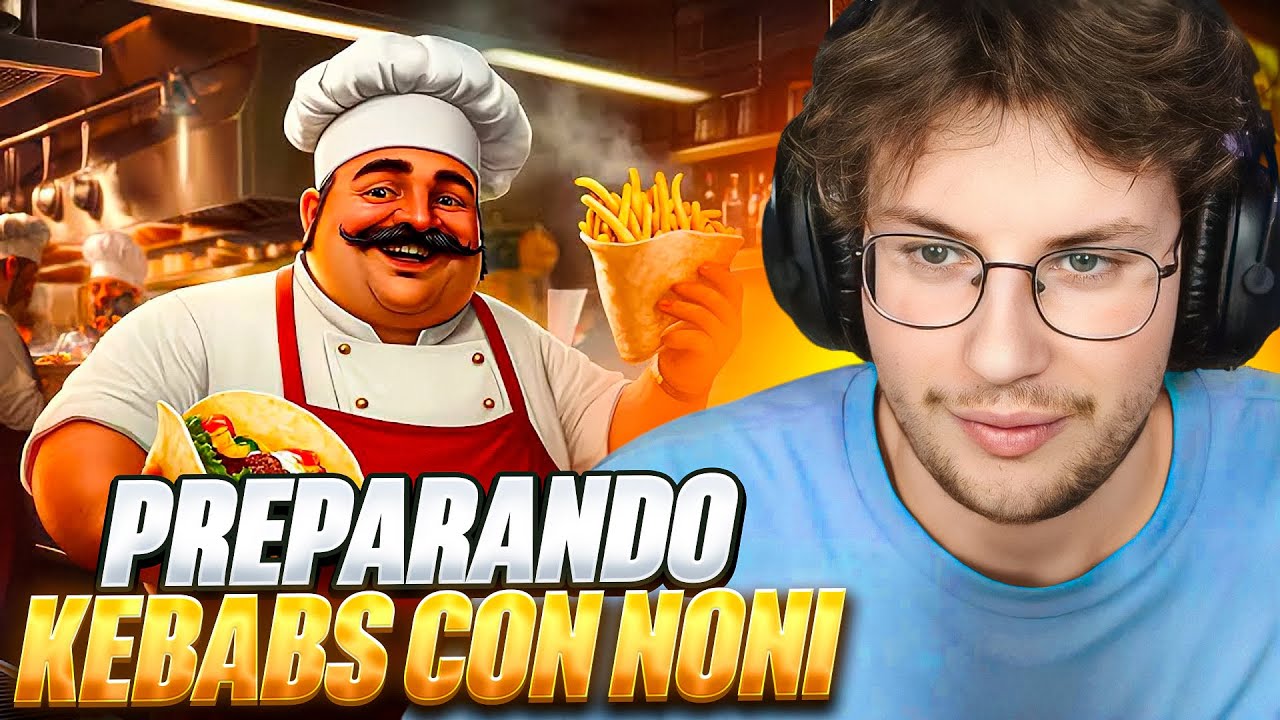 PREPARANDO KEBABS CON NONI | Wrap House Simulator