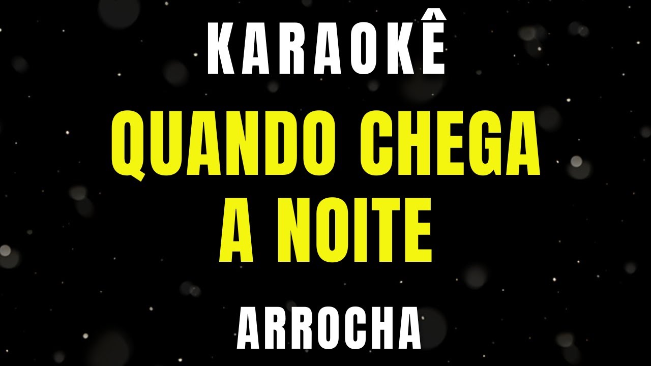 Karaok&ecirc; de Arrocha -  A Noite