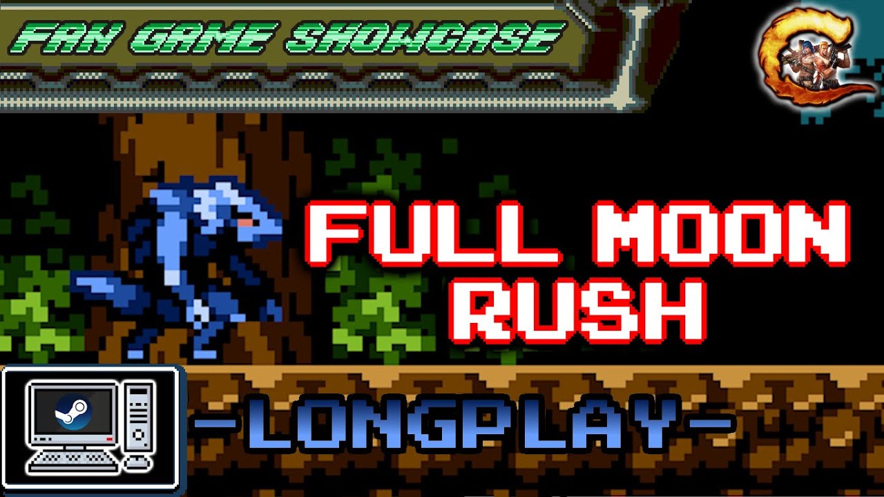FULL MOON RUSH (PC,FANGAME) LONGPLAY