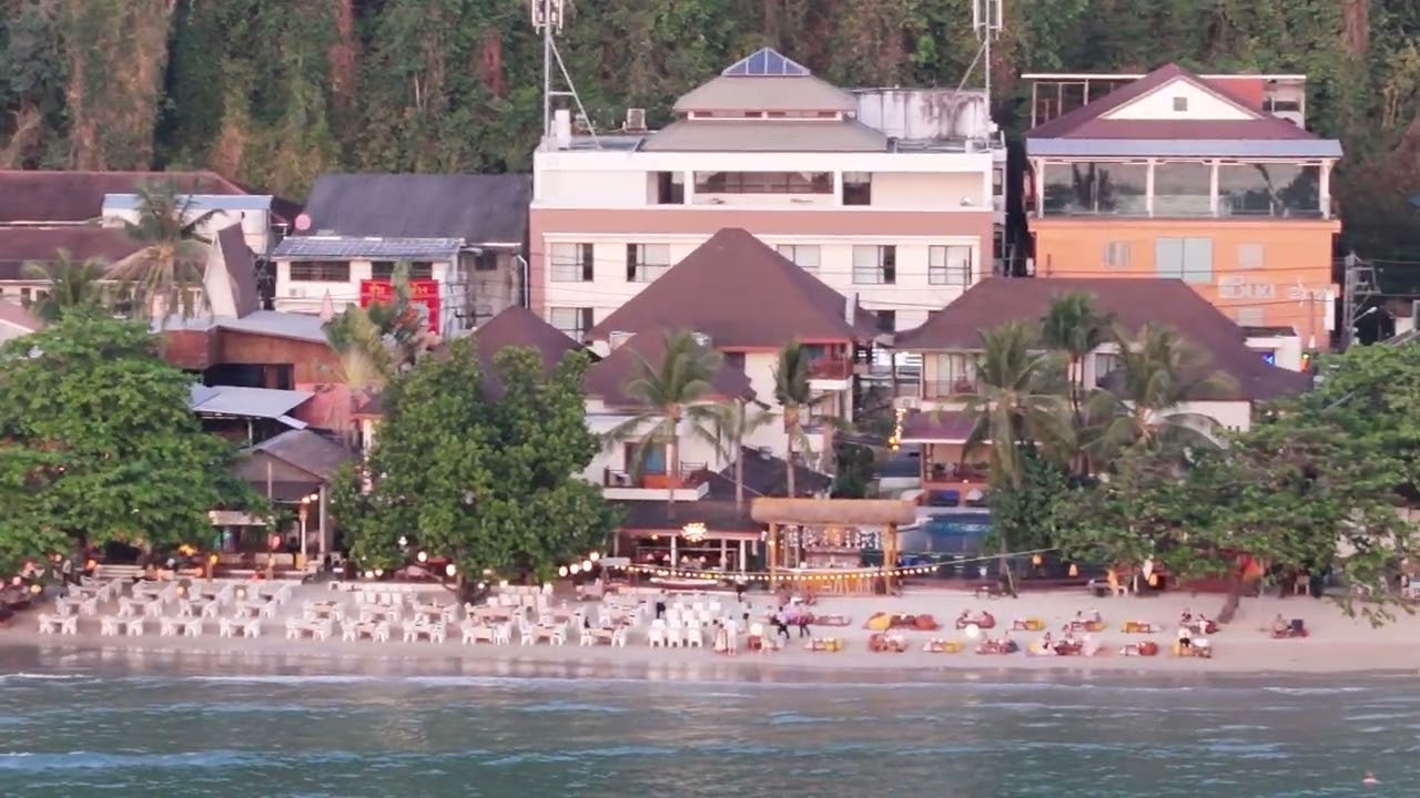 DJI 20260125121323 0014 D White Sand Beach View from Sea Thailand Koh Chang