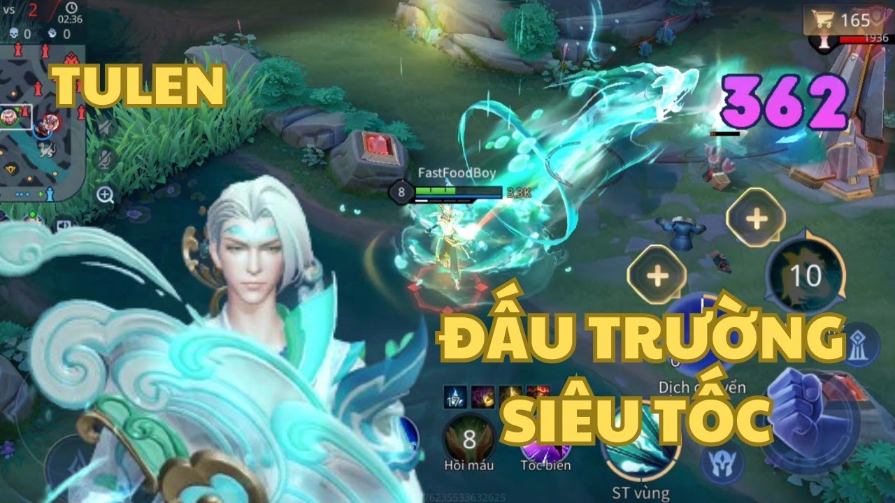 Tulen New Skin Tiêu Dao Vũ Thần [Augury of Rain] | Đấu Trường Siêu Tốc AOV #178