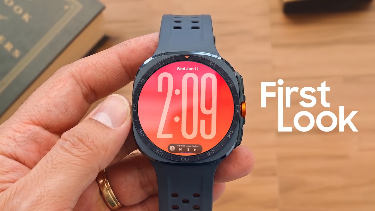 Samsung Galaxy Watch Ultra 2 &mdash; Первый официальный взгляд