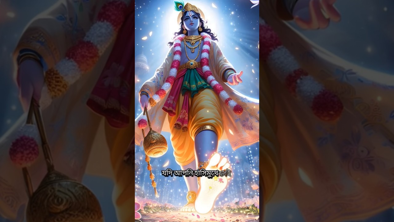 ভগবান শ্রী কৃষ্ণের বাণী🙏 হরে কৃষ্ণ!! #spiritualbangla #spiritualbangla #motivation #radheshyam