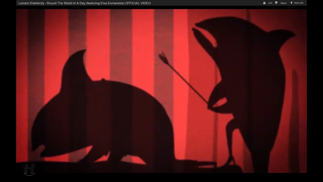 London Elektricity - Round The World In A Day (featuring Elsa Esmeralda) OFFICIAL VIDEO