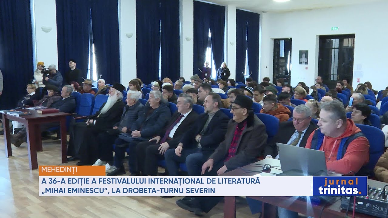 A 36-a ediţie a Festivalului Internaţional de Literatură „Mihai Eminescu” , la Drobeta-Turnu Severin