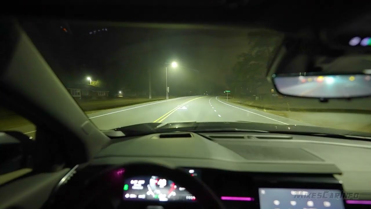 Тест фар GMC Acadia 2025 года
