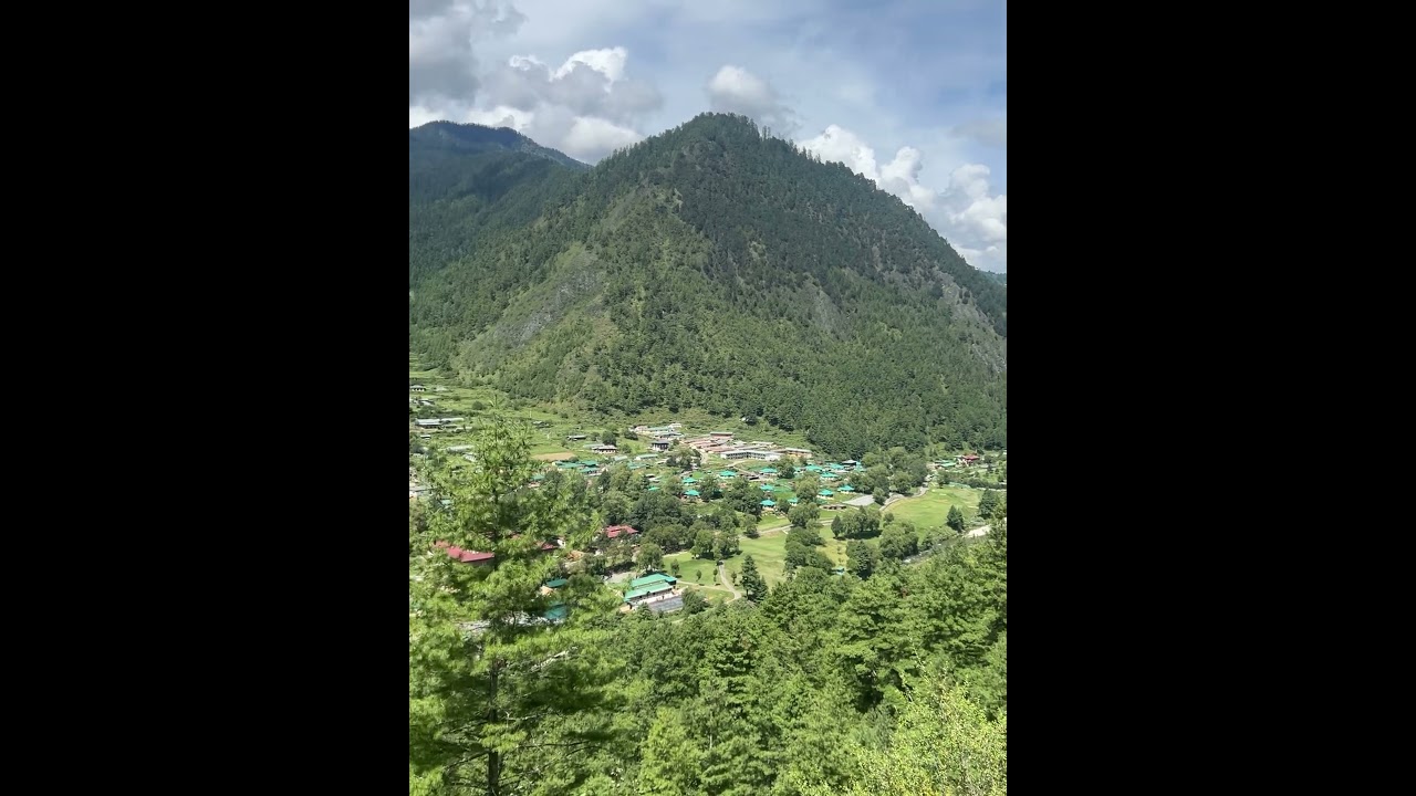 The calm nature, peaceful, &serene #nature #summer #mountains #bhutan #valley #explore #travel #clam